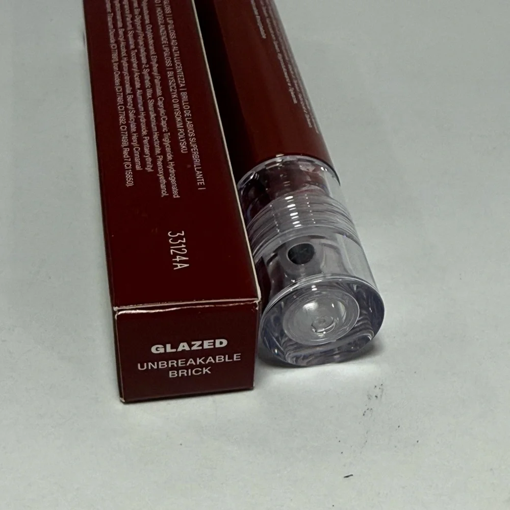 Morphe Unbreakable Brick Dripglass Glazed High Shine Lip Gloss NEW